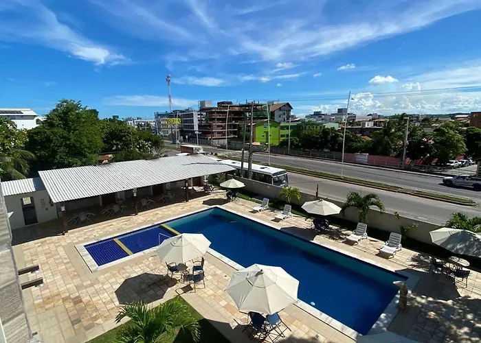 Confortável flat no centro de Porto Pôrto das Galinhas